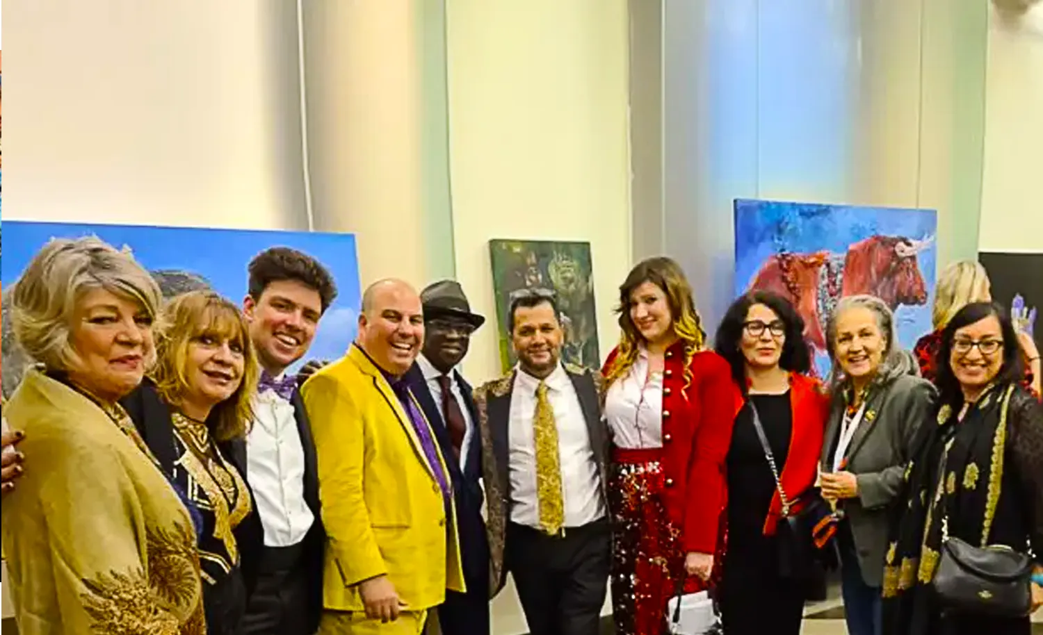 “Roots” Art Exhibition Captivates The World’s Elite At The South African High Commission