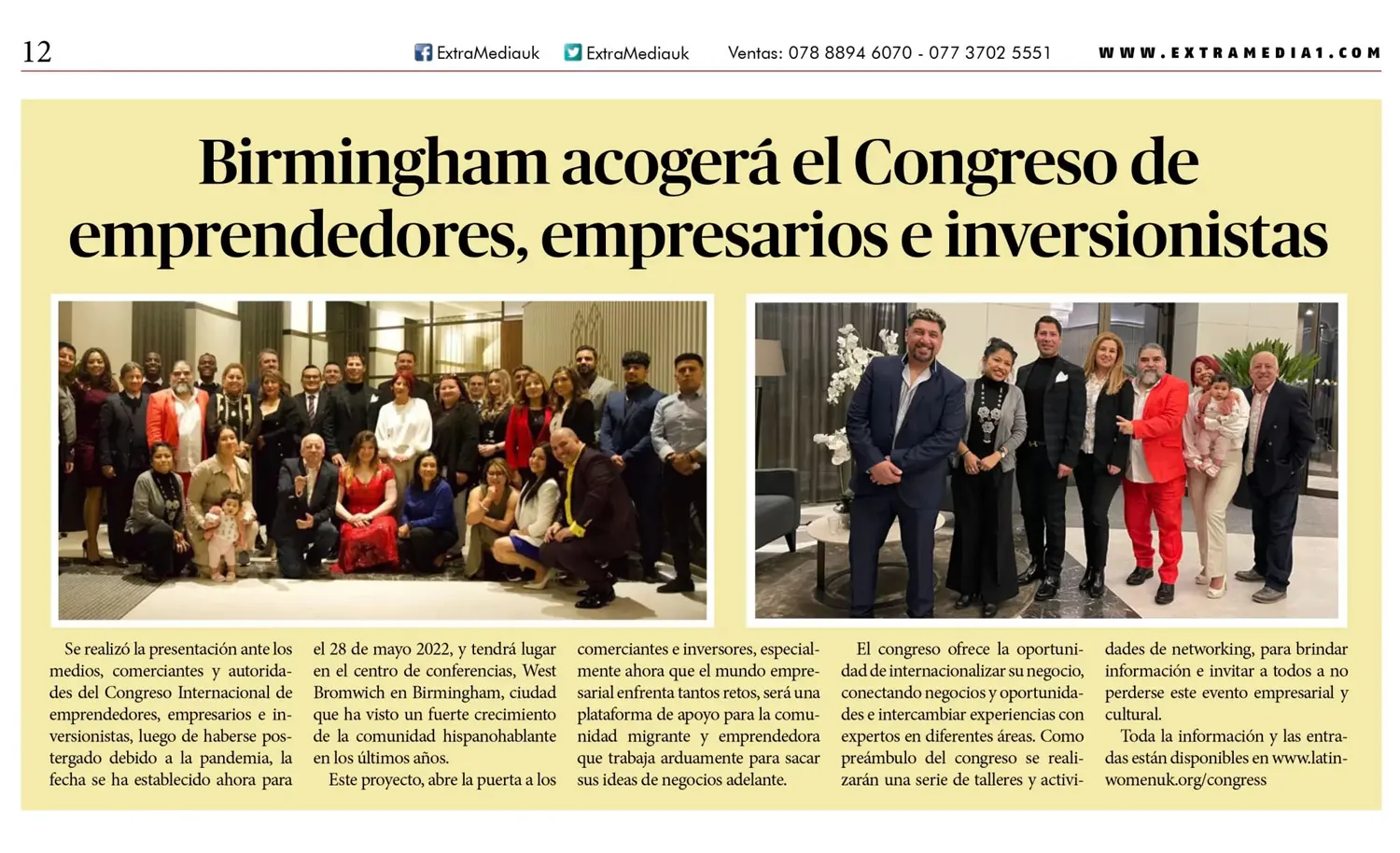 Harry Sardinas & Lily Patrascu Featured in Extra Media